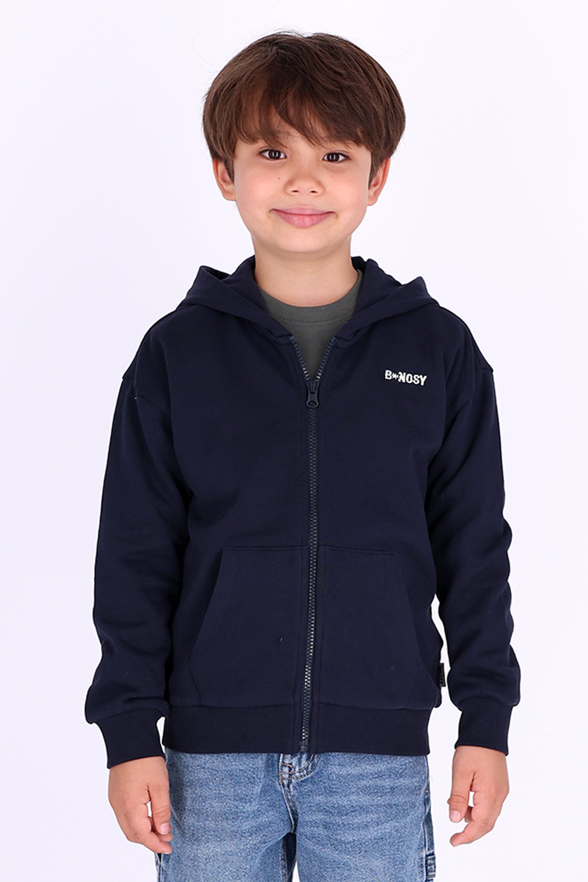 Sten Hoodie Donkerblauw