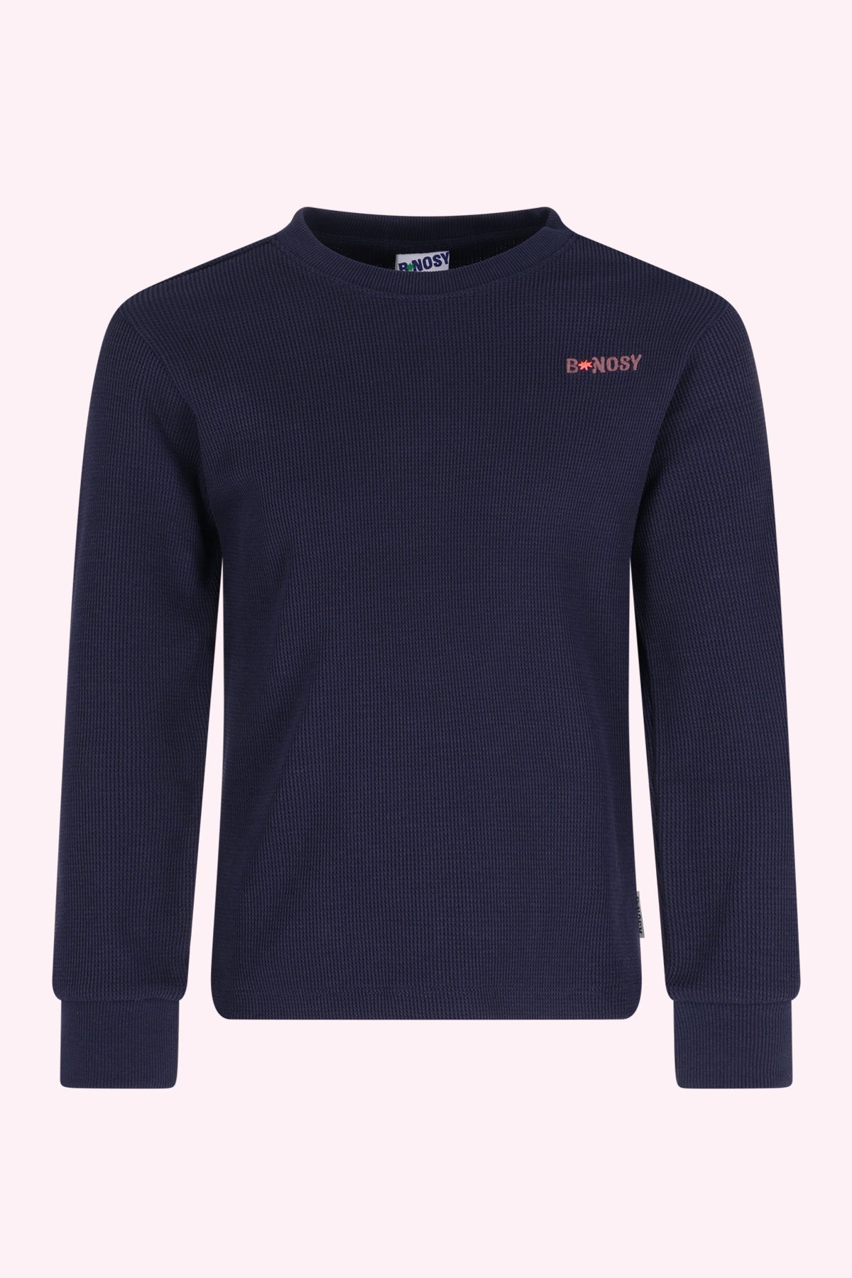 Thomas Lange Mouwen Shirt Donkerblauw