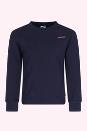 Thomas Lange Mouwen Shirt Donkerblauw