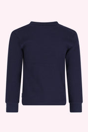 Thomas Lange Mouwen Shirt Donkerblauw