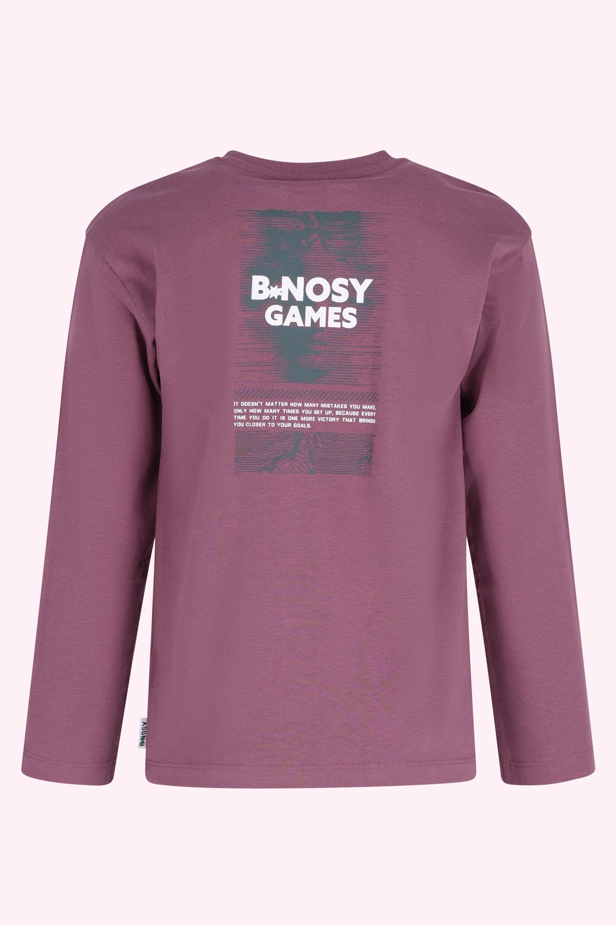 Theo Lange Mouwen Shirt Bruin