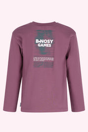 Theo Lange Mouwen Shirt Bruin