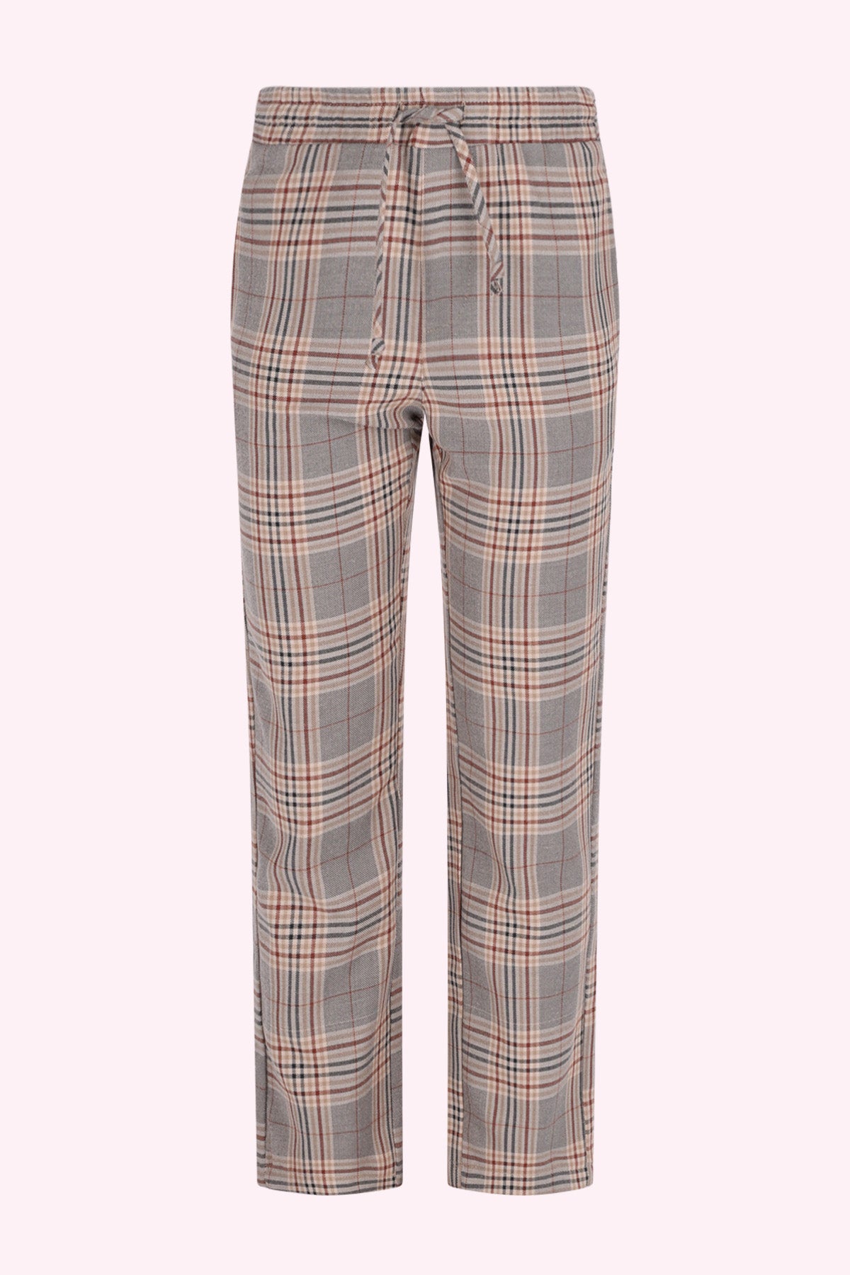 Philip checkered Broek Beige