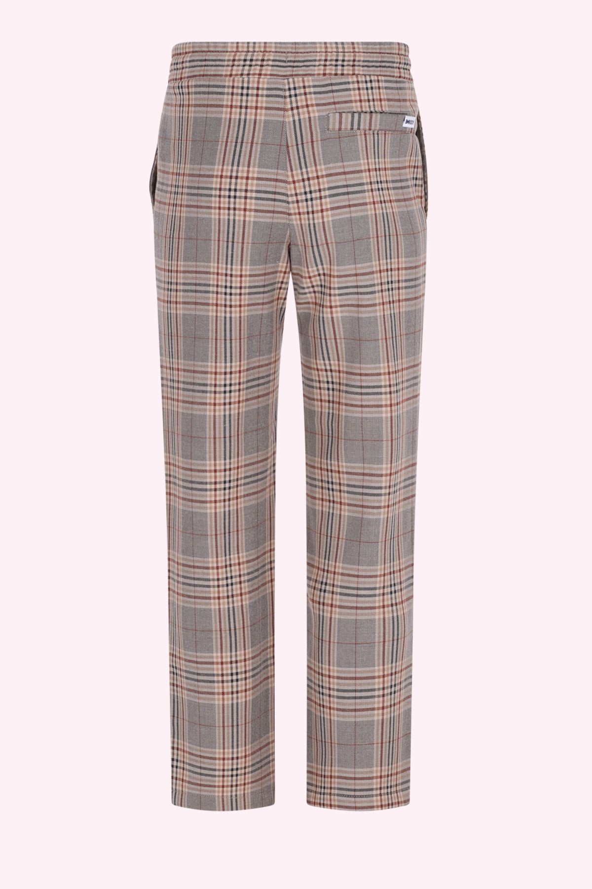 Philip checkered Broek Beige