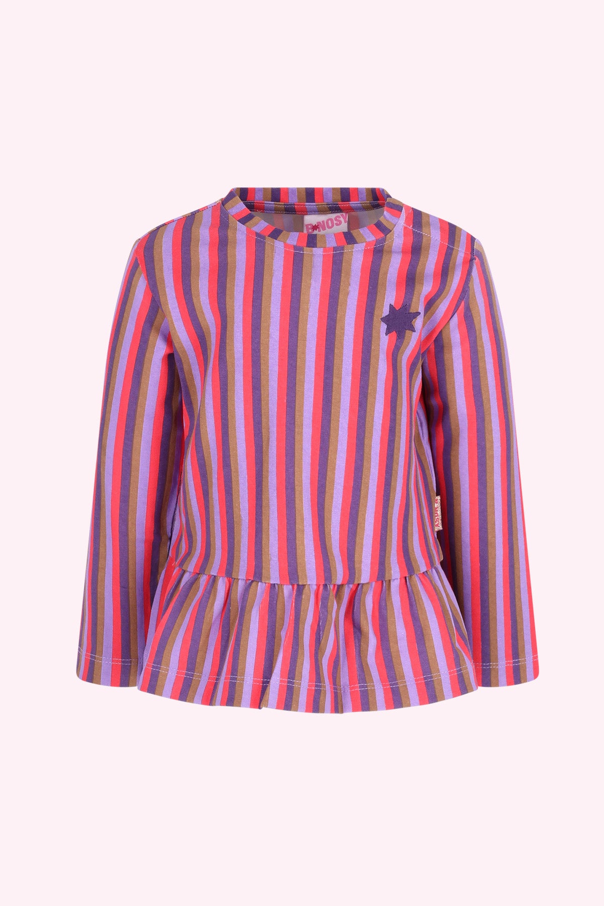 Mini Tiara Lange Mouwen Shirt Paars