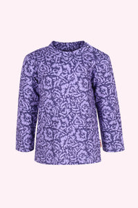 Mini Toscha Langarmshirt Lila - Candy-Blume / 74