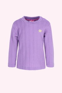 Camisa Mini Talli de manga larga morada - Lila de Boug / 74