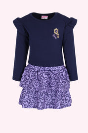 Mini Daphne Jurk Paars