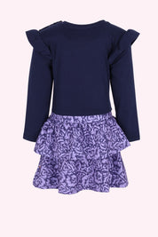Mini Daphne Jurk Paars
