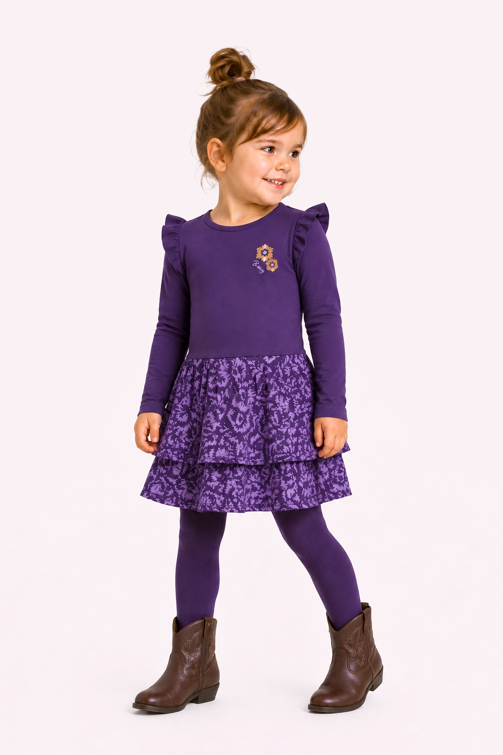 Mini Daphne Jurk Paars