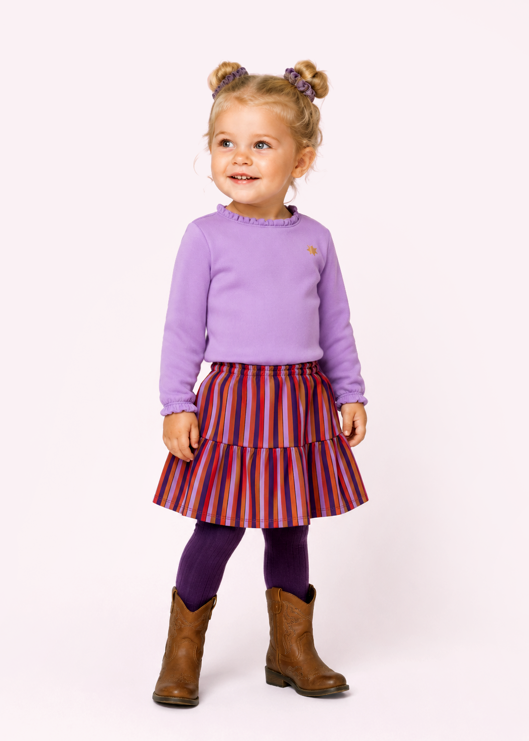 Mini Dawn Jurk Paars