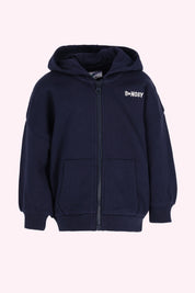 Mini Sten Hoodie Donkerblauw