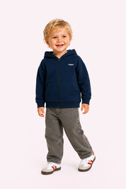 Mini Sten Hoodie Donkerblauw