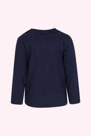 Mini Tobias Lange Mouwen Shirt Donkerblauw