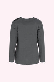 Mini Tobias Lange Mouwen Shirt Donkergroen