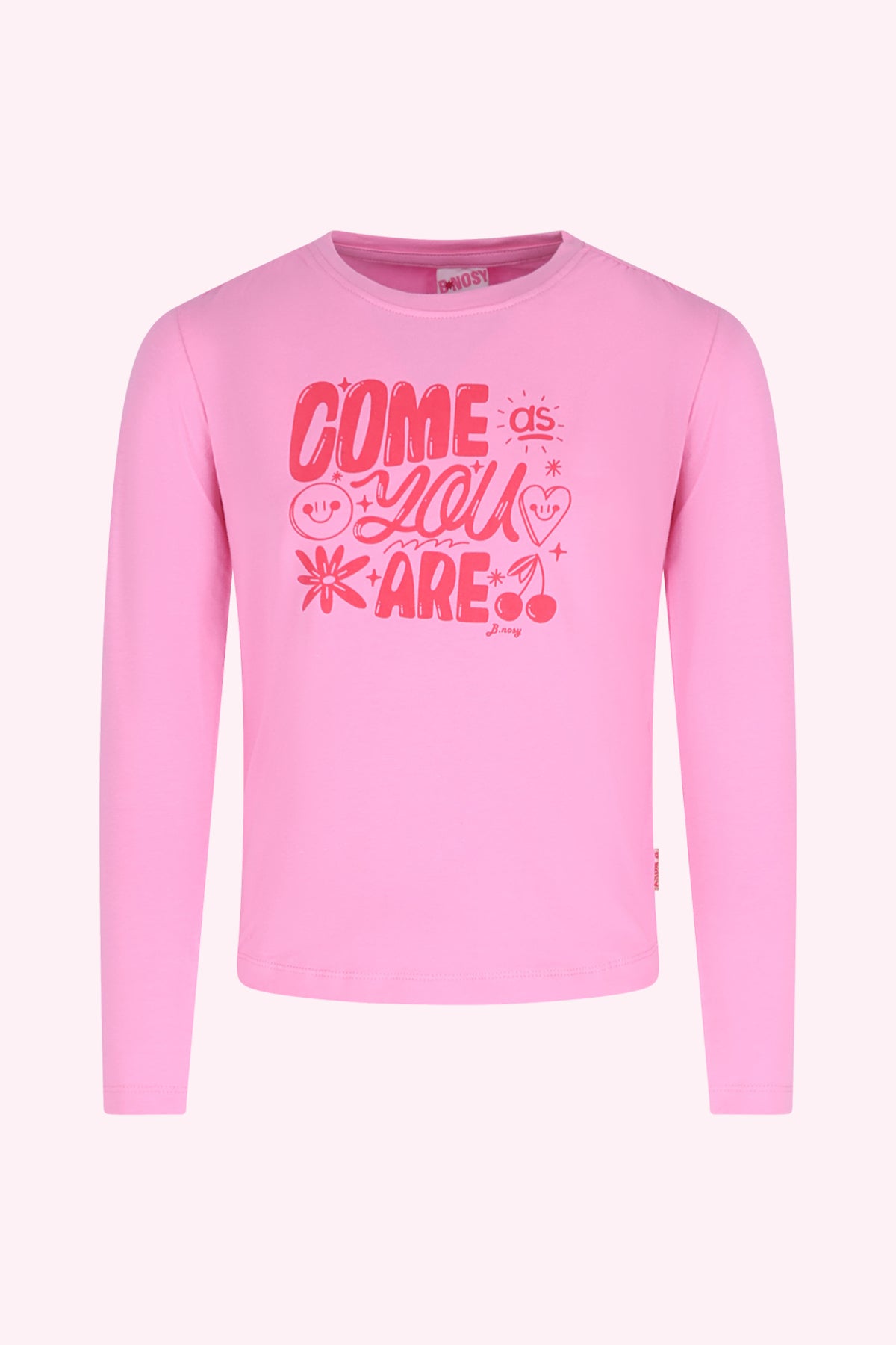 Tara Lange Mouwen Shirt Roze