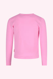 Tara Lange Mouwen Shirt Roze