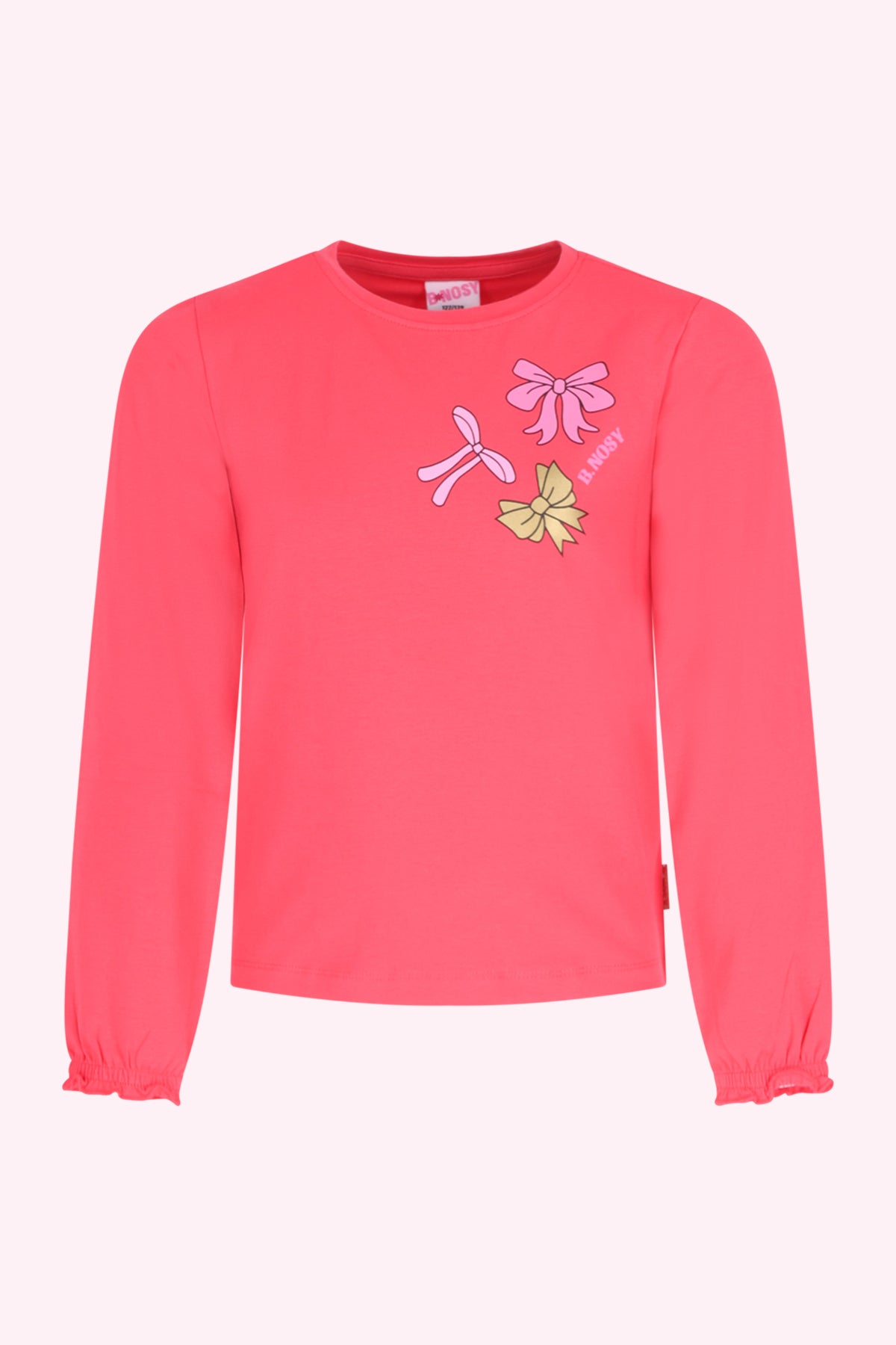Tonia Lange Mouwen Shirt Rood