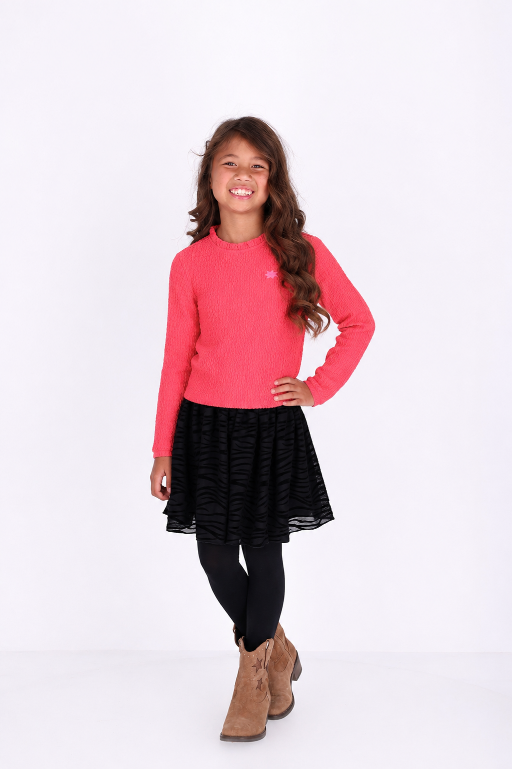 Tilsa Lange Mouwen Shirt Rood