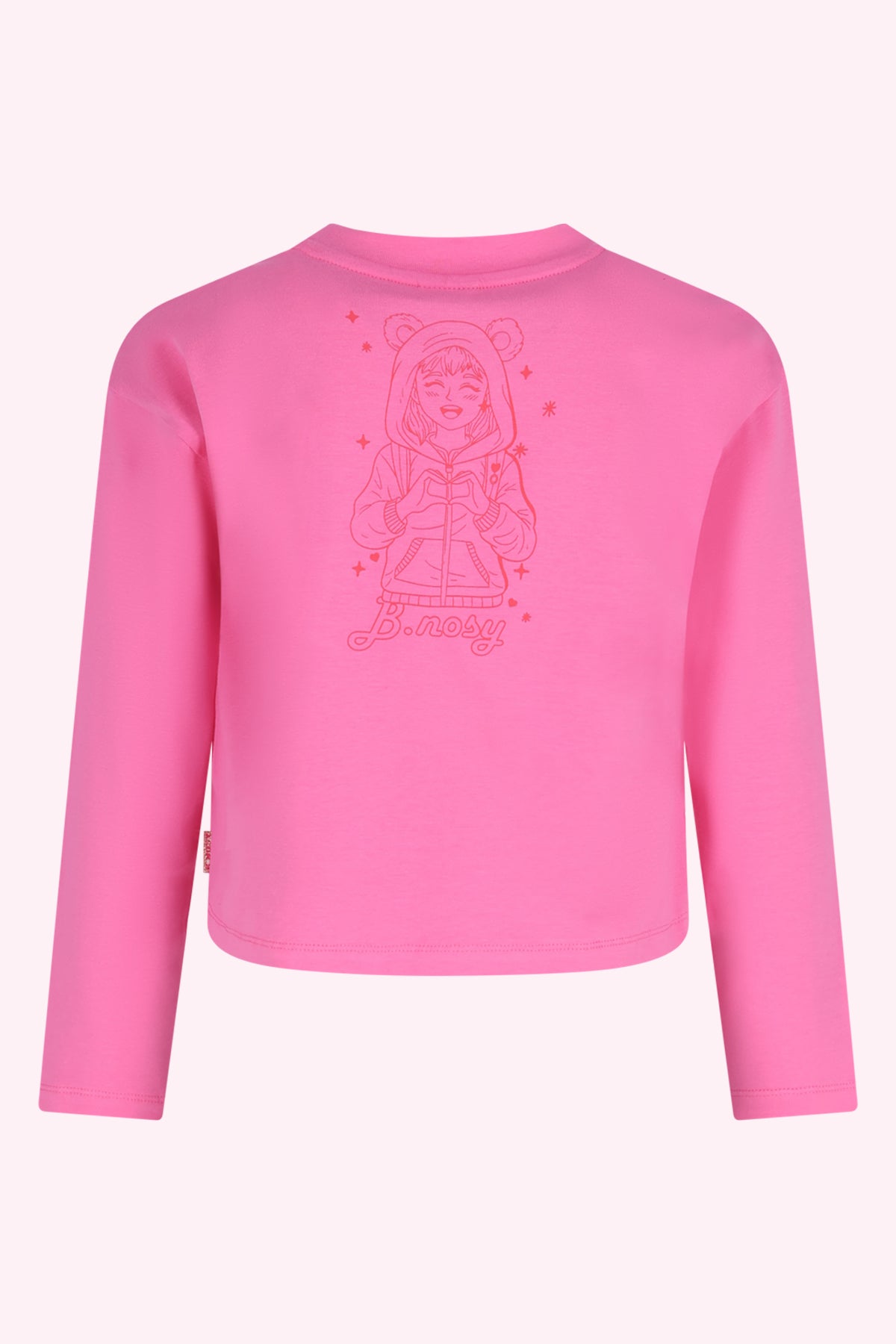 Tina Lange Mouwen Shirt Azalea Pink