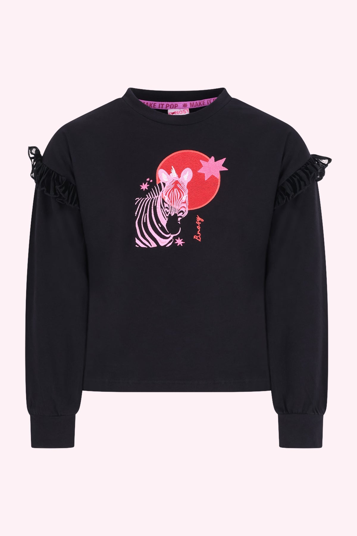 Tilsa Lange Mouwen Shirt Zwart