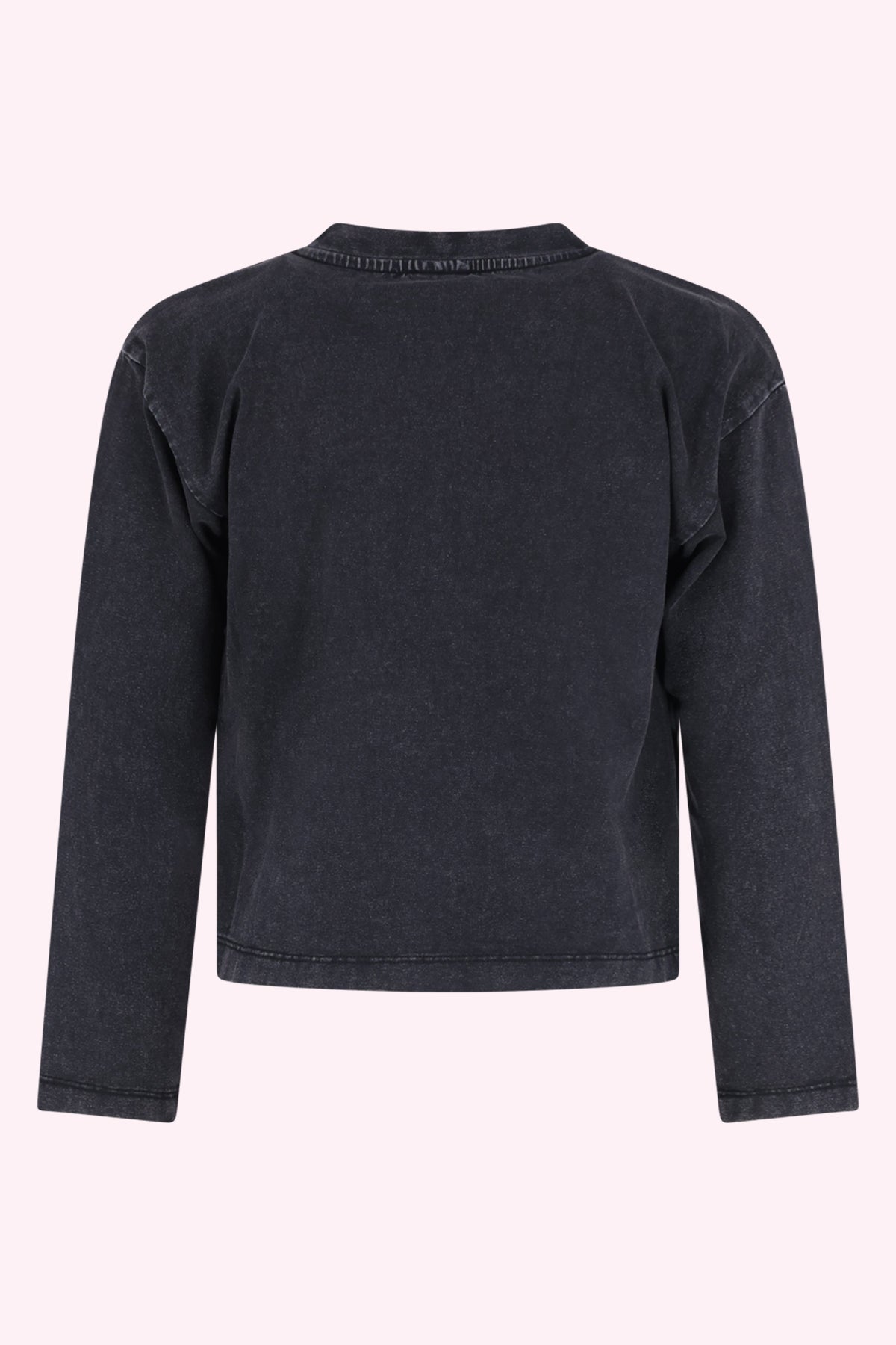 Tina Lange Mouwen Shirt Zwart