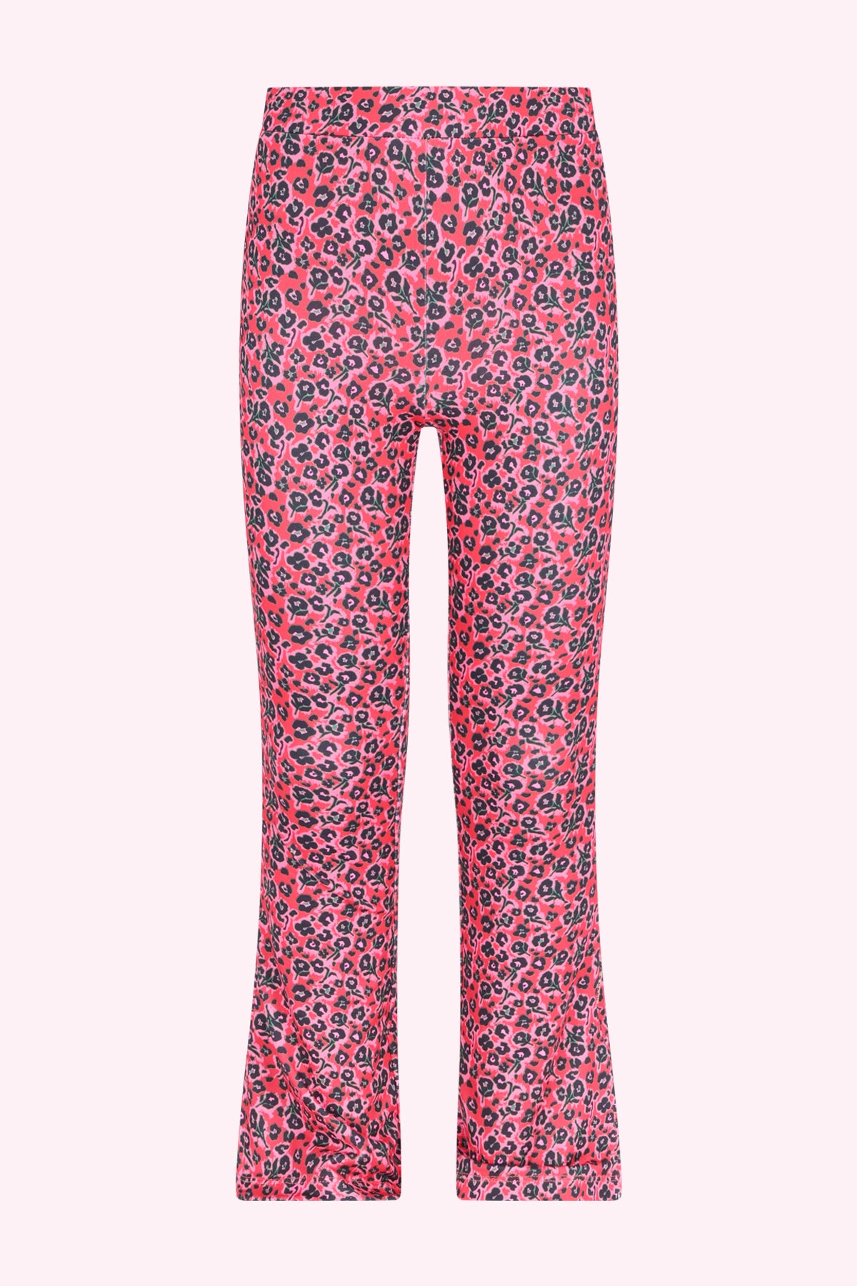 Phoebe Uitlopende Broek Rood