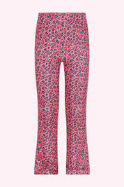 Phoebe Uitlopende Broek Rood