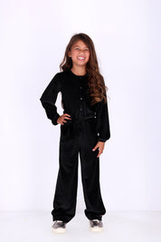 Paisley Jumpsuit Zwart