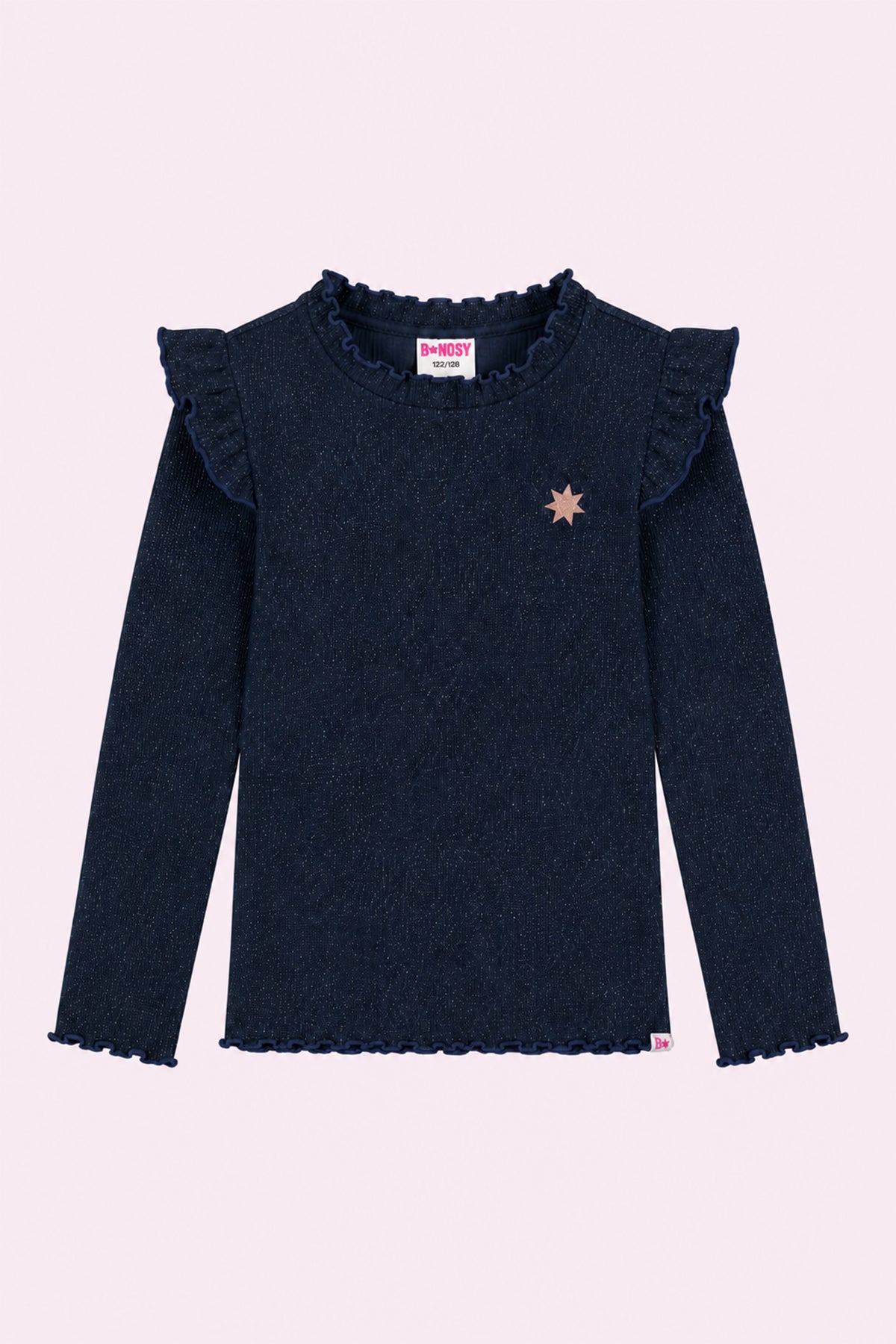 Tonya top Donkerblauw