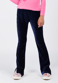 Pantaloni a zampa Puck B.Nosy Blu navy - Blu navy / 98