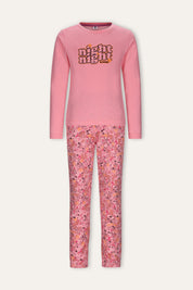 Zoe B.Nosy girls pyjama Geranium