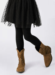 Mia B.Nosy girls glitter thight Black