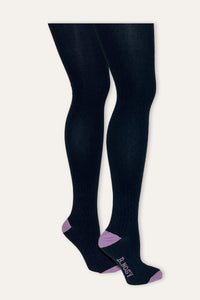 Mia B.Nosy Girls Glitzer-Leggings Navy - Marine / 86-92