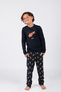 Zack B.Nosy boys pyjama Navy - Navy / 98-104