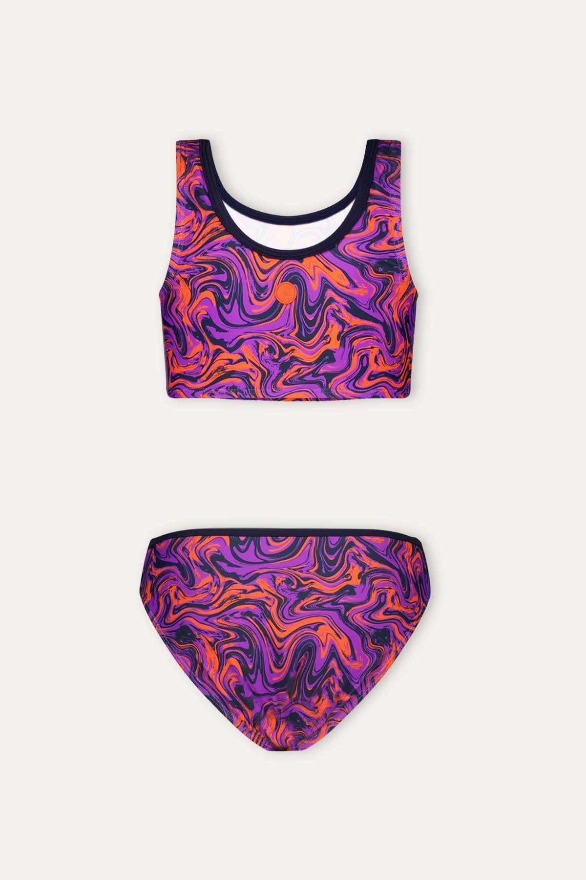 Burberry swimsuit cheap kids purple