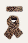 B.Nosy Jill Scarve and Headband Set Winter Panter - B.Nosy